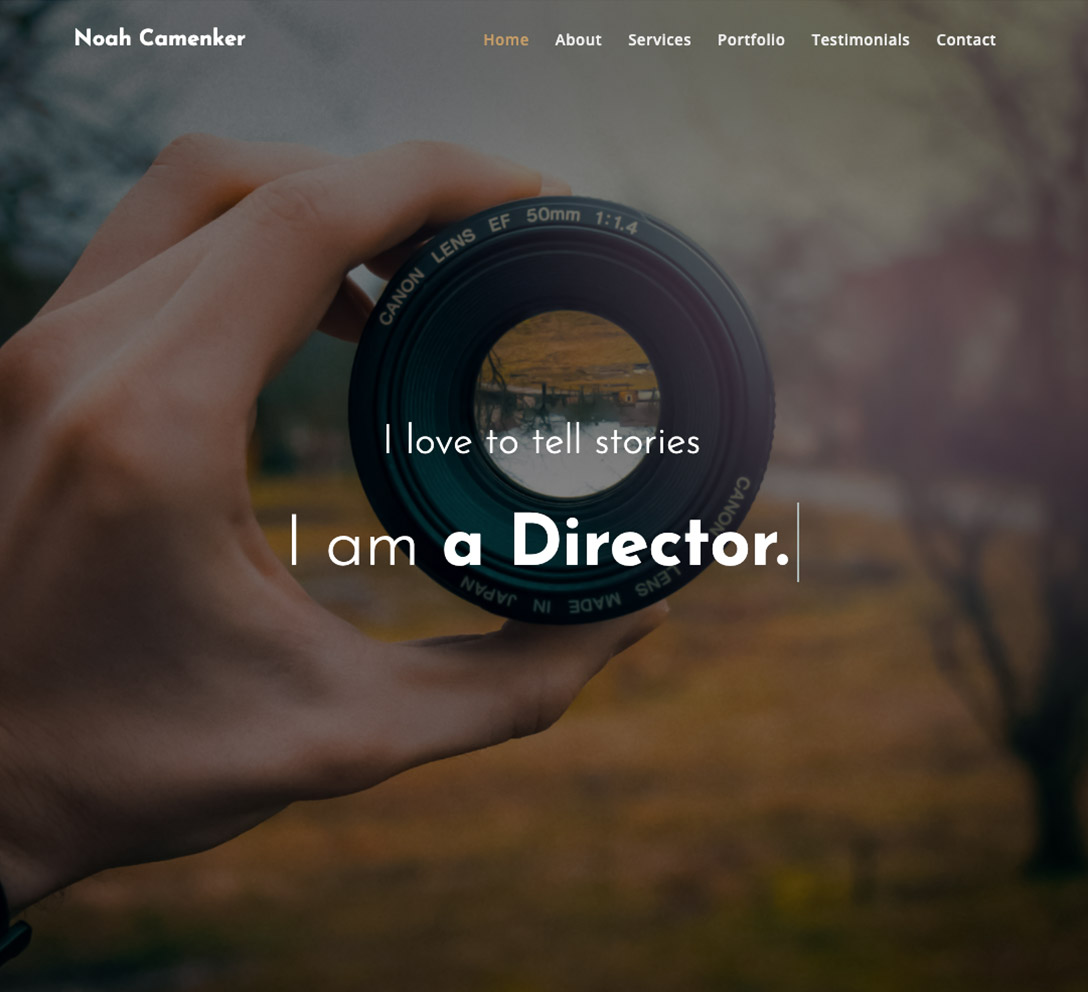 Noah Camenker Website
